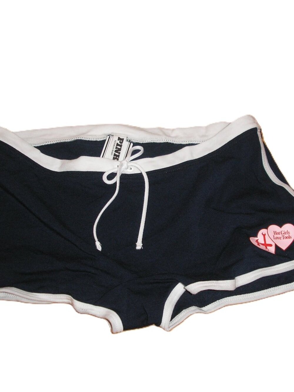 Victoria's Secret Pink - Hot Girls Love Tools Dorm Boyshorts Panties, Large